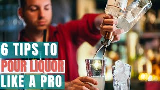 How to Free Pour Liquor  Expert Bartending Tips [upl. by Salomone747]