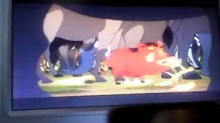 The Lion King 1 12 2004  Pride RockPumbaa farts clip  YouTube Videos [upl. by Rufford]