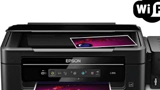 Setting WiFi Printer  EPSON L355 WiFi COMPLETE SETUP GUIDE ON WINDOW 10 [upl. by Jenkins460]