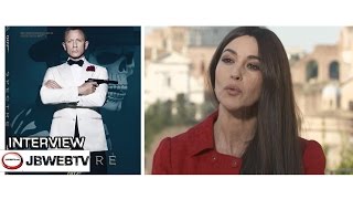 Monica Bellucci  Interview Spectre James Bond [upl. by Aisatsanna]