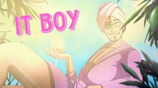 IT BOY  bbno  animated [upl. by Enilarac]