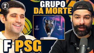 O PSG SE LASCOU nessa CHAMPIONS LEAGUE Sorteio da Champions League [upl. by Eikram408]