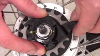 How to fit gear cassette to a Shimano Nexus 7 Nexus 8 Hub Dutch Bike [upl. by Hgielhsa237]