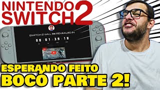 Contagem Regressiva para o Anúncio do Nintendo Switch 2 AO VIVO [upl. by Arbrab]