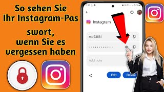 So sehen Sie Ihr InstagramPasswort wenn Sie es vergessen haben 2024 [upl. by Ernestine]