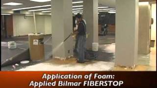 Floor tile abatement using FoamShields patented method [upl. by Lemrac]