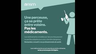 Spot audio Une perceuse ça se prête entre voisins Pas les médicaments [upl. by Randell]