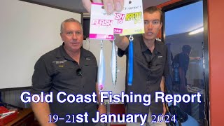 Gold Coast Fishing Report 1921st January 2024 [upl. by Dnob]