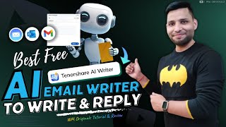 Best Free AI Email Writing Tools in 2024  AI Email Generator  Tenorshare AI Writer [upl. by Aloivaf]