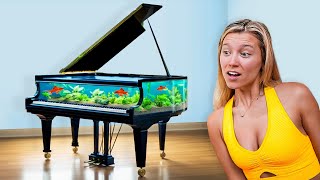 I Turned my Piano into a Fish Tank [upl. by Brey]