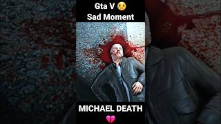 Gta v Michael death scene  michael death gta v [upl. by Hsital431]