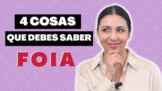 4 cosas que debes saber para solicitar una FOIA [upl. by Jeromy]