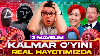 “Kalmar Oʻyini” 2mavsum tafsilotlari va “Squid Game” realityshousi SUSAMBILolami [upl. by Ainival924]