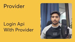 Part  10  How to implement Login with REST API with Provider  Provider State Management course [upl. by Nyladnohr159]