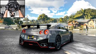 Nissan GTR R35  The Crew Motorfest  Steering Wheel Gameplay [upl. by Claman]