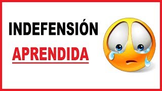 ✅ Indefensión Aprendida  Martin Seligman Experimento Perros y Cuento Elefante [upl. by Frida]