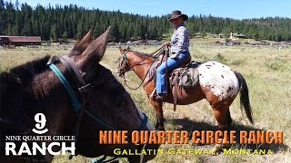 NINE QUARTER CIRCLE RANCH • As Seen on quotGreat Western Guest Ranchesquot [upl. by Laeahcim]