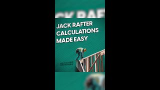 How to Easily Calculate Jack Rafter Lengths [upl. by Ecirbaf]