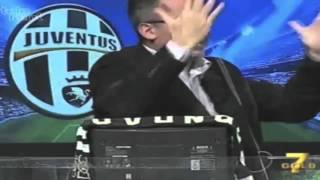 Diretta Stadio 7Gold Juventus  Napoli 1 0 Paolino esulta ZazaZazaZaza [upl. by Cynthy]