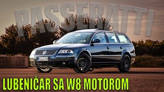 PASSAT LUBENIČAR SA W8 MOTOROM  NOSTALGIJA PUCA [upl. by Eiramanig]