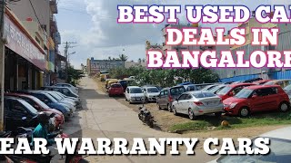 Used Cars With 1Year Warranty  At Laggere  Bangalore And Mysore [upl. by Ativel]