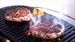 How to Make Deer Burgers Start to Finish  Best Ever Grilled on the Sportsmans Grill [upl. by Suciram]