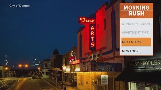 Denton approves revitalization of Fine Arts Theater [upl. by Abram571]