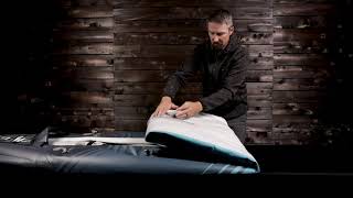 How to Fold an Inflatable Kayak  Aquaglide [upl. by Eletnahc144]