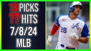 MLB Betting Picks Record 782024 [upl. by Nahn]