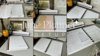 Monthly Planner Set Up June 2024  How I Organize and Prepare My Planner for the Month [upl. by Il]