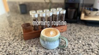 Morning Coffee Routine  latte and coffee tubes unboxing [upl. by Ottillia93]