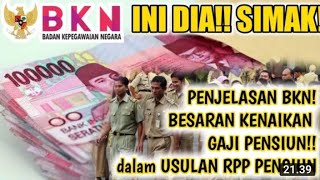 JOKOWI TEKEN PP TENTANG GAJI PNS DAN PENSIUNAN  BKN DAN MENKEU SIAP MEREALISASIKAN [upl. by Parsons]