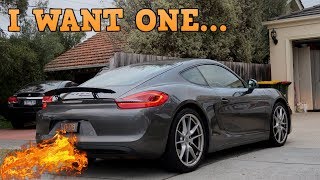 2014 Porsche Cayman 981  Launch Control  Sports Exhaust [upl. by Carlynn908]