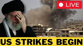 🚨 BREAKING US Strikes BEGIN Against Iran [upl. by Alis]