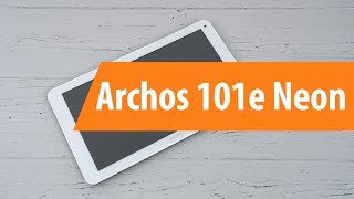 Распаковка Archos 101e Neon  Unboxing Archos 101e Neon [upl. by Naruq]