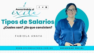 Tipos de Salario ¿Cuales son y en que consisten [upl. by Stringer]