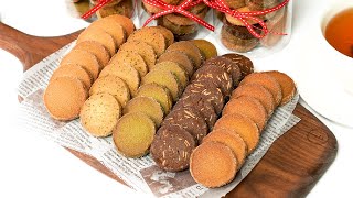 5가지 맛 사브레 쿠키 쉽게 만들기  5 flavors of Sable Cookie Recipe [upl. by Molahs]