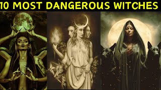 Ancient Mythology And Folklore  The 10 Most Famous Witches in History [upl. by Nnodnarb]