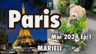 Paris 🇫🇷 2024년 5월 파리 일상 첫번째  올림픽 준비중인 파리 여기저기 공사중 에펠탑 사진 스팟 피크닉 파리 여기저기 맛집 카페 [upl. by Pangaro]