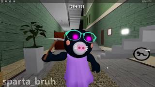 Piggy Roblox Sparta Staircase Unextended Remix [upl. by Aerbas532]