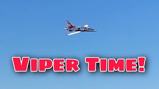 Eflite Viper 90mm maiden flight review amp thoughts [upl. by Rickie]