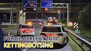 Politie  Kettingbotsing  Aanrijding  Overlast  Diefstal [upl. by Grayson614]