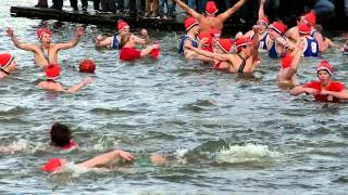 Nieuwjaarsduik in Drachten [upl. by Wildermuth]