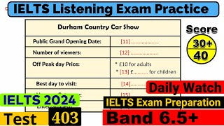 IELTS Listening Practice Test 2024 with Answers Real Exam  403 [upl. by Aisatan846]