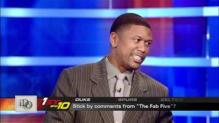 Grant Hill takes issues with Fab Five comments Jalen Rose Responds [upl. by Kriste]