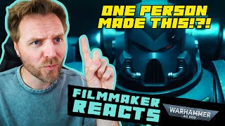 FILMMAKER REACTS TO ASTARTES PARTS 1  5 WARHAMMER 40000 PROJECT BY SYAMA PEDERSEN [upl. by Higgs]