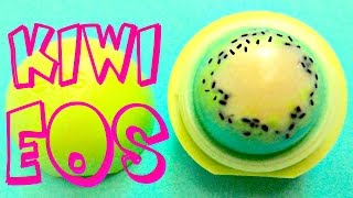 DIY KIWI EOS  How to Make EOS Lip Balm [upl. by Morril]