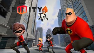 Disney Infinity 10 Gold Edition The Incredibles Playset Longplay [upl. by Nodle37]