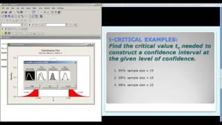 Critical Values in Minitab [upl. by Arretak]