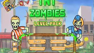 TNT Zombies Level Pack Walkthrough Destroy Monsters [upl. by Eelahc]